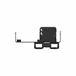 NOx and Pressure Sensor Bracket