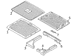 Floor Carpet Insulator Support - Left