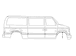 Trim Stripe Tape Decal - Right