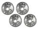 Transit 2015-2024 Stainless Steel Dual Rear Wheel Covers w/ Air Max Kit