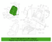Seat Back Cushion Pad - Front