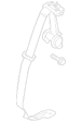 Seat Belt - Rear, Center