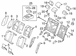 Seat Headrest Cover - Left, Right, Rear