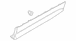 Exterior Door molding - Right, Lower