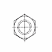 M10 x 1.50 Hexagon Nut