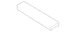 Tailgate Molding - Left (King Ranch Package)
