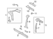 Body B-Pillar Side Roof Rail - Right, Inner