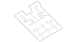 Junction Block Cover Shield (Fuses)