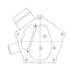 Breather Housing and Oil Filler for S60 14L DDEC V