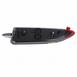 Fender Insert Emblem Body Panel molding - Left, Front
