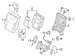 Seat Back Cushion Cover - Right, Rear