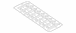 Intermediate Floor Pan - Rear, Center