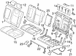 Seat Hinge Cover - Rear