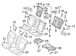 Seat Back Retaining Frame - Left, Rear