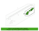 Running Board Mounting Bracket - Left, Front 119/3023MM base (Regular Wagon)