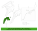 Quarter Panel Splash Shield Filler - Left