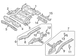 Floor Pan Crossmember - Rear, Center