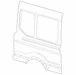 Quarter Panel Body Side - Right, Rear, Outer (All Long)