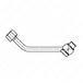 Coolant Line from Cylinder Crankcase to Actuator Motor GHG14
