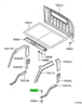 SCREW,DOOR LAMP SWITCH 8