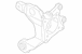 Suspension Knuckle and Bushing - Left, Rear (Shelby)