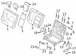 Seat Hinge Cover - Rear