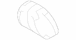 Roll Type Headrest Cover - Right, Front (Police)
