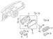 Instrument Cluster - 2.5L (AT)