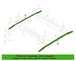 Roof Luggage Carrier Side Rail Rack - Left (Special Edition Pack)