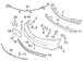 Bumper Repair Kit Cover Bracket - Left, Right, Front