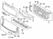 Grille Molding - Right, Front