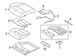 Seat Cover Cushion - Left, Front, Driver