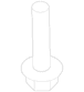 Automatic Transmission Mount Bolt Manual - M12 x 40MM