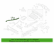 Frame Side Member Reinforcement Brace - Right, Rear, Center (Convertible)