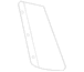 Body D-Pillar Molding - Left