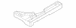Floor Carpet Insulator Support - Left