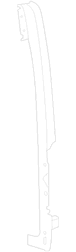 Body D-Pillar Side Corner Panel - Left, Rear, Outer (All Long, All Medium)