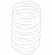 Coil Spring - Right, Rear (LWB Kombi)