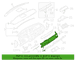 Panel and Trim Instrument <br>Instrument Cover Side bezel - Right, Outer