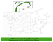 Door Window Molding Decal - Left, Front