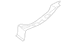 Floor Pan Bracket Filler Side Rail - Right, Rear, Center