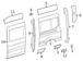 Quarter Panel Extension Side Roof Rail - Left, Outer