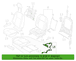 Air Bag Seat Sensor Mat - Front