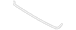 Grille Molding Finish Panel - Front, Lower