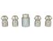 Chrome Plated Wheel Locks for Exposed Lugs