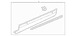Exterior Door molding - Right