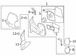 Door Mirror Rear View Head - Left, Outer