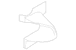 Radiator Support Air Deflector - Left