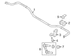 Suspension Stabilizer Bar - Front, Rear 5.0L