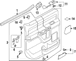 Door Interior Trim Panel - Rear